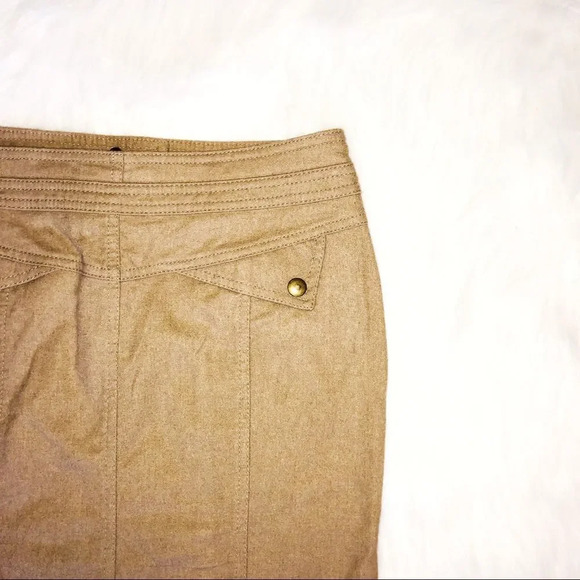 Express size 4 wool pencil career office skirt - Picture 7 of 8